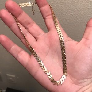 Fishbone Choker- WORN ONCE